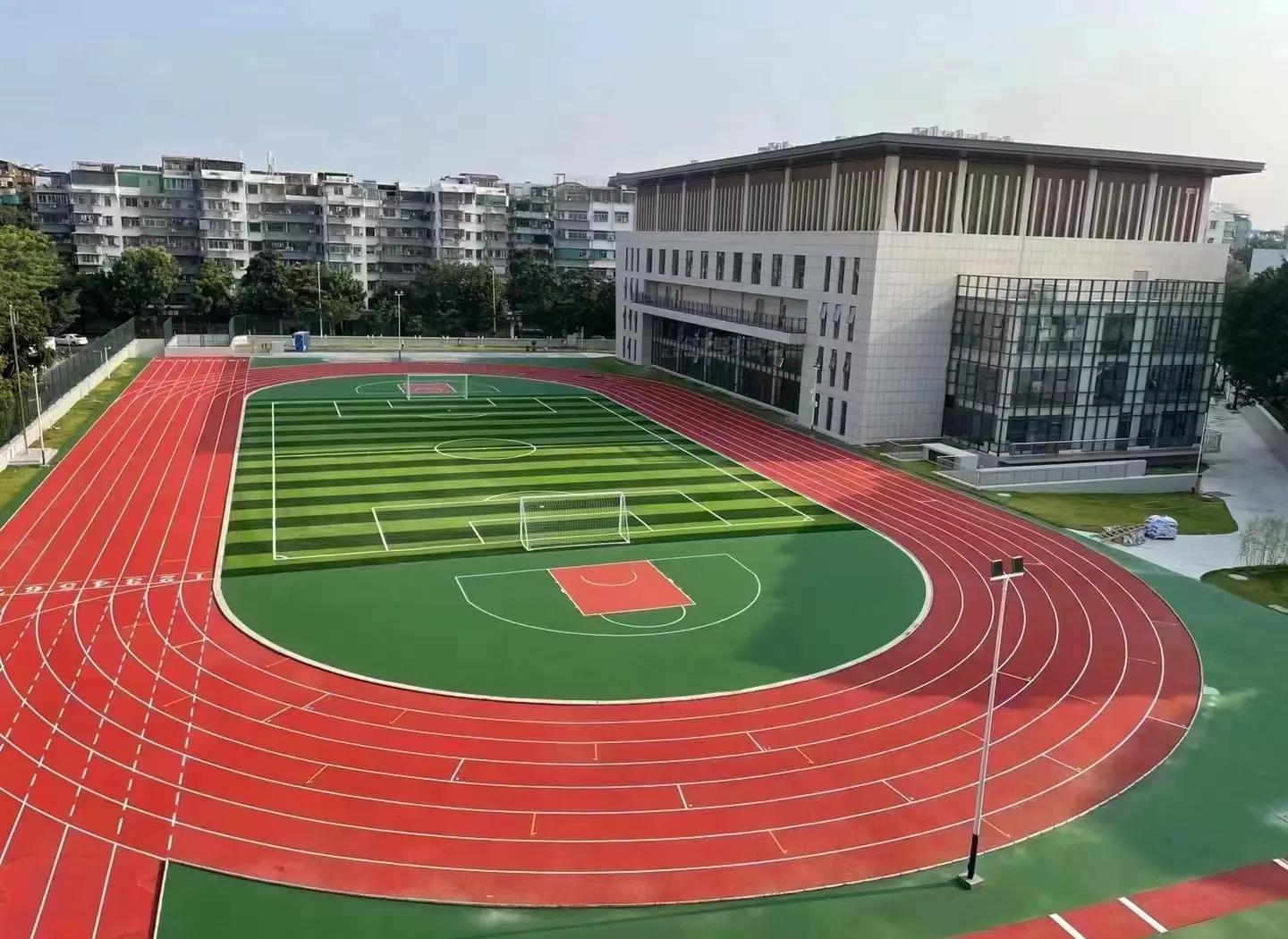 鹤岗市EPDM颗粒塑胶篮球场 - 方案